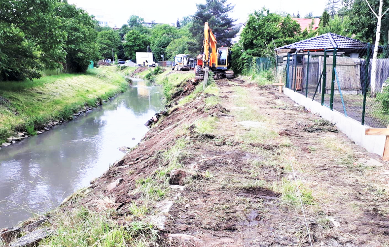 Nejdelší pražský potok Rokytka už v Kyjích neohrožuje zástavbu