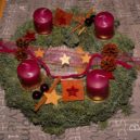 Adventní věnec - advent adventni venec vanoce