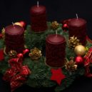 Adventní věnec - advent adventni venec vanoce