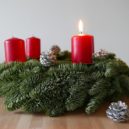 Adventní věnec - advent adventni venec vanoce