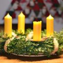 Adventní věnec - advent adventni venec vanoce