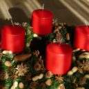 Adventní věnec - advent adventni venec vanoce