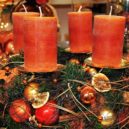 Adventní věnec - advent adventni venec vanoce
