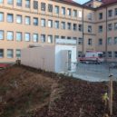 Vstup do hořovické nemocnice hlídá robot - Nemocnice Hořovice