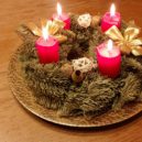 Adventní věnec - advent adventni venec vanoce