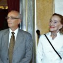 Ředitel Národního divadla Jan Burian - Jan Burian a Soňa Červená