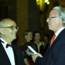 Ředitel Národního divadla Jan Burian - Jan Burian a Jiří Lábus