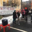Demonstrace Varnsdorf - 12 Ve Varnsdorfu demonstrovali na podporu vystěhovaných rodin, archiv autora2