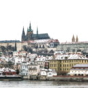 Sníh Praze sluší - sníh praha zima město