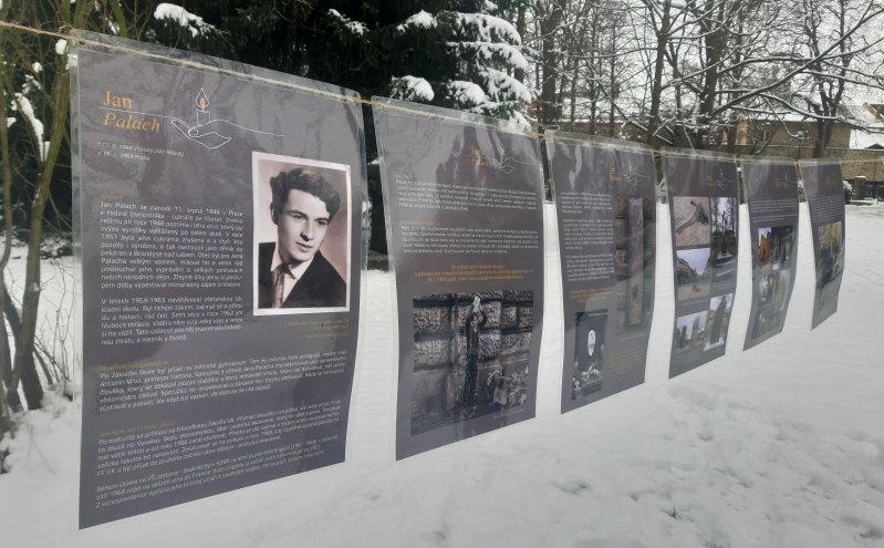 Polička si připomene výročí smrti Jana Palacha. K vidění bude venkovní expozice