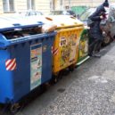 Boj o pořádek kolem kontejnerů. Jak si s tím město poradí? - odpadky nepořádek popelnice odpad kontajner