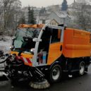 Úklid Hořovic zametacím vozem - Úklid Hořovic zametacím vozem