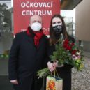 Kateřina Zemanová a veterán plk. MUDr.Libor Vašina podpořili očkování proti koronaviru - Kateřina Zemanová a veterán plk. MUDr.Libor Vašina podpořili očkování proti koronaviru