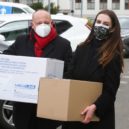 Kateřina Zemanová a veterán plk. MUDr.Libor Vašina podpořili očkování proti koronaviru - Kateřina Zemanová a veterán plk. MUDr.Libor Vašina podpořili očkování proti koronaviru