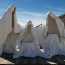 Poslední večeře od Alberta Szukalskiho - 800px-Fragment_fiberglass_ghosts_last_supper_1984_rhyolite_nv_2014-03-07