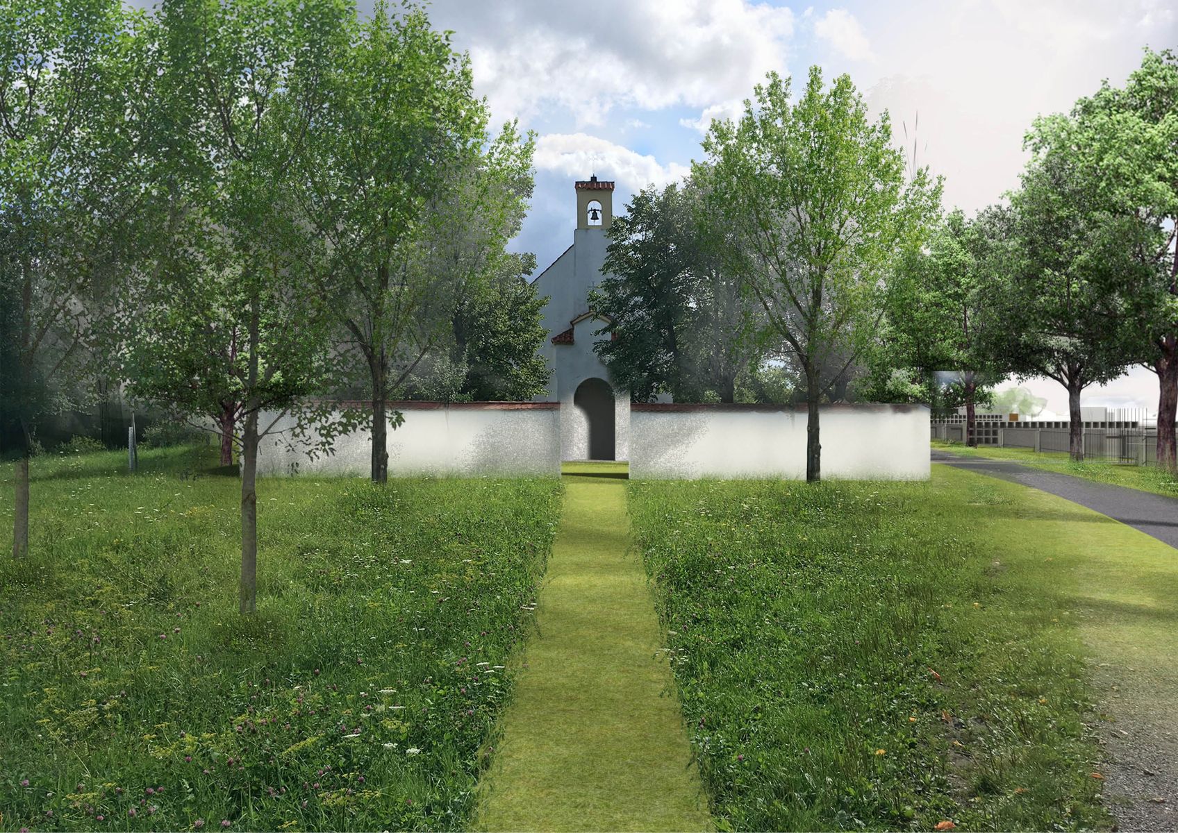 První cenu v architektonické soutěži na nový hřbitov v pražském Suchdole získal architekt Martin Rosa (autory vítězného návrhu jsou spolu s ním také Václav Šuba a Jakub Červenka).
