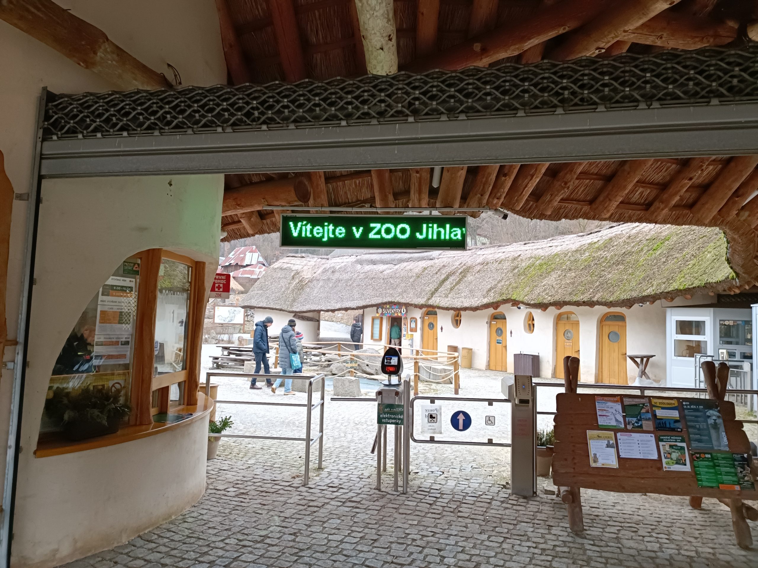 Vstup do zoologické zahrady