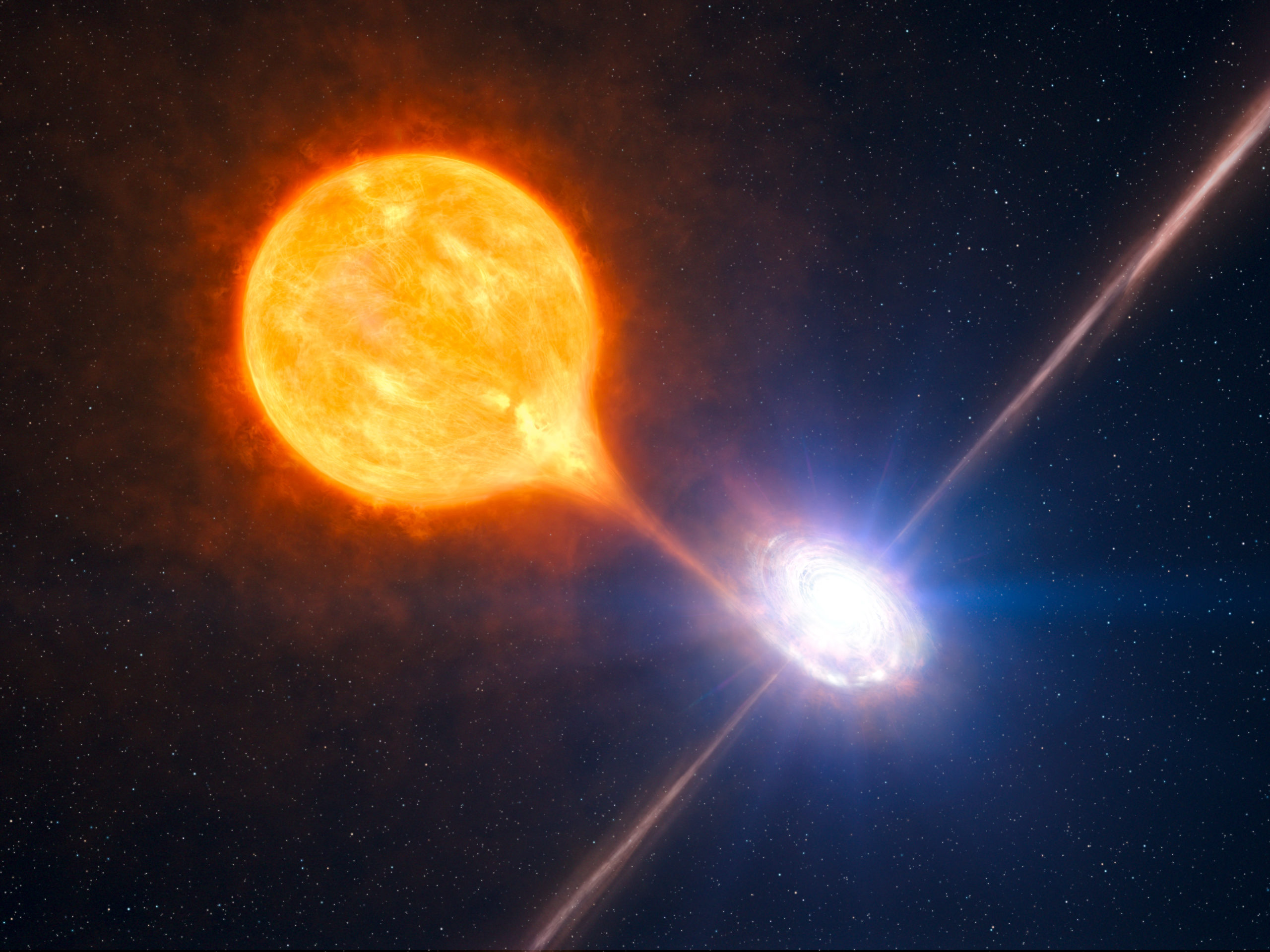 Černá díra začala „zvracet“ věci, které spolkla před 3 lety! Unikátní jev zpozorovali astronomové poprvé