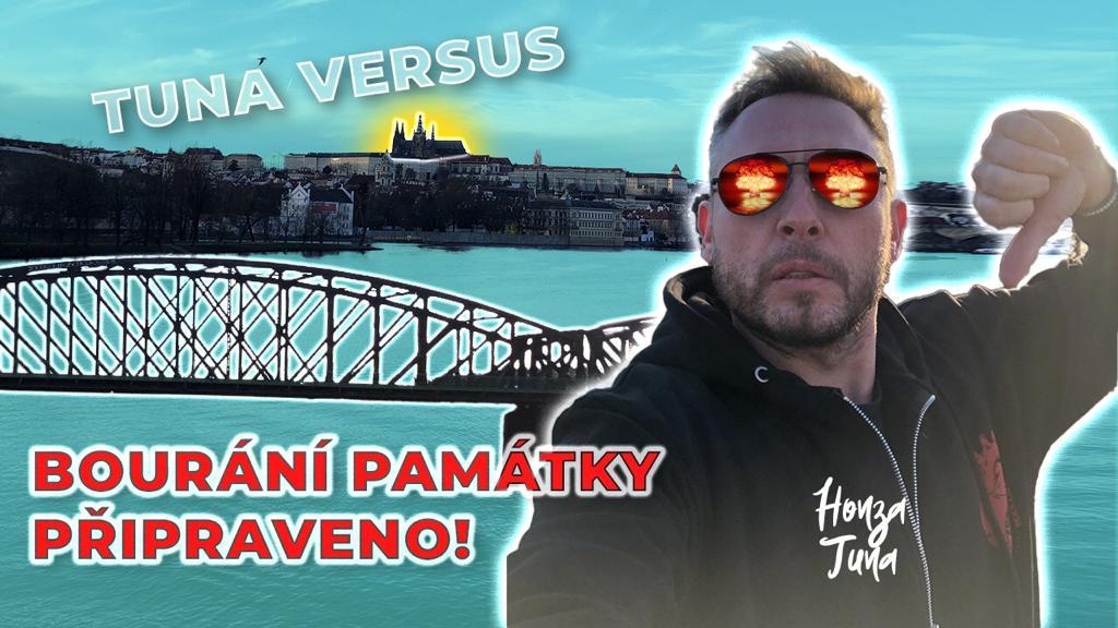 Honza Tuna v akci: Zbourat památkově chráněný železniční most? Něco tady smrdí