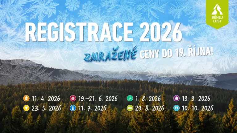 Běhej lesy 2026